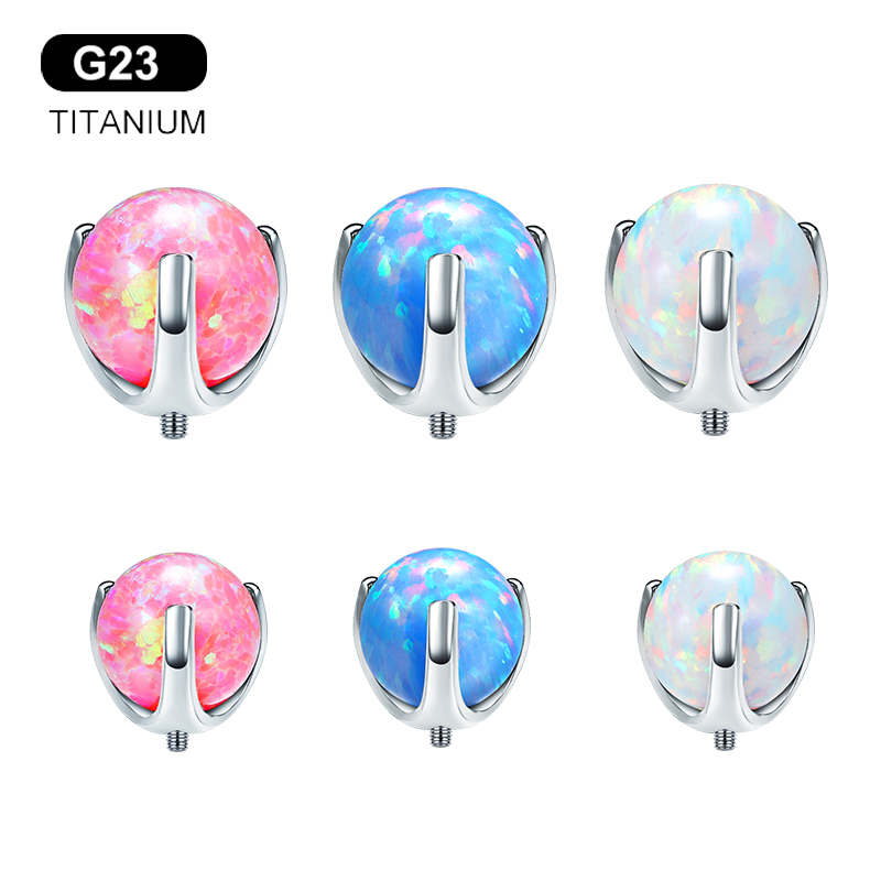 Body Jewelry Replacement Ball - G23 Anting Tindik Titanium Cincin Puting