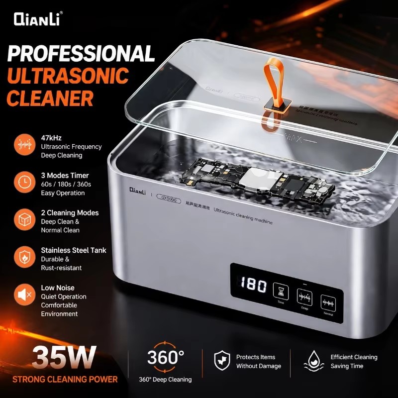 Body Jewelry Repair - QIANLI QX9000 Pembersih Ultrasonik 35W 47kHz