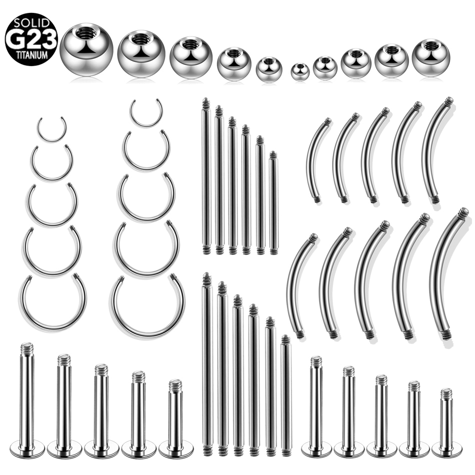 10 buah/lot Aksesori pengganti - Body Jewelry Replacement Ball ulasan dan harga
