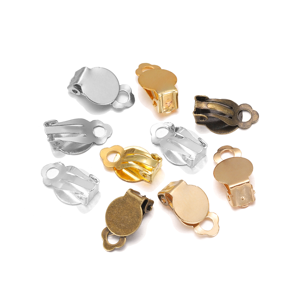 50pcs/Lot 10mm Klip Anting Log - Body Jewelry Retainers ulasan dan harga
