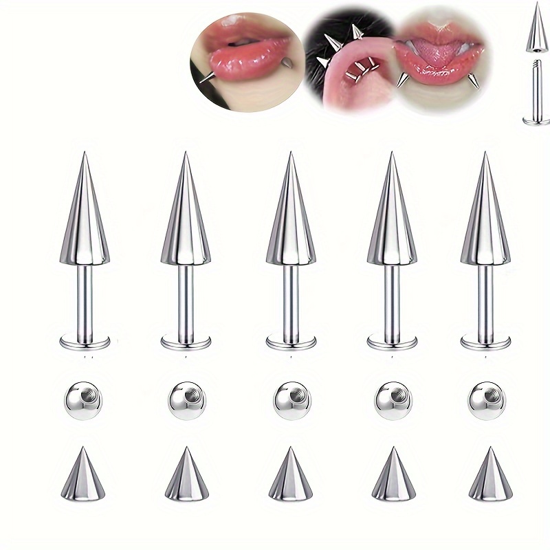 Anting-anting tindik bibir pri - Body Jewelry Replacement Ball ulasan dan harga