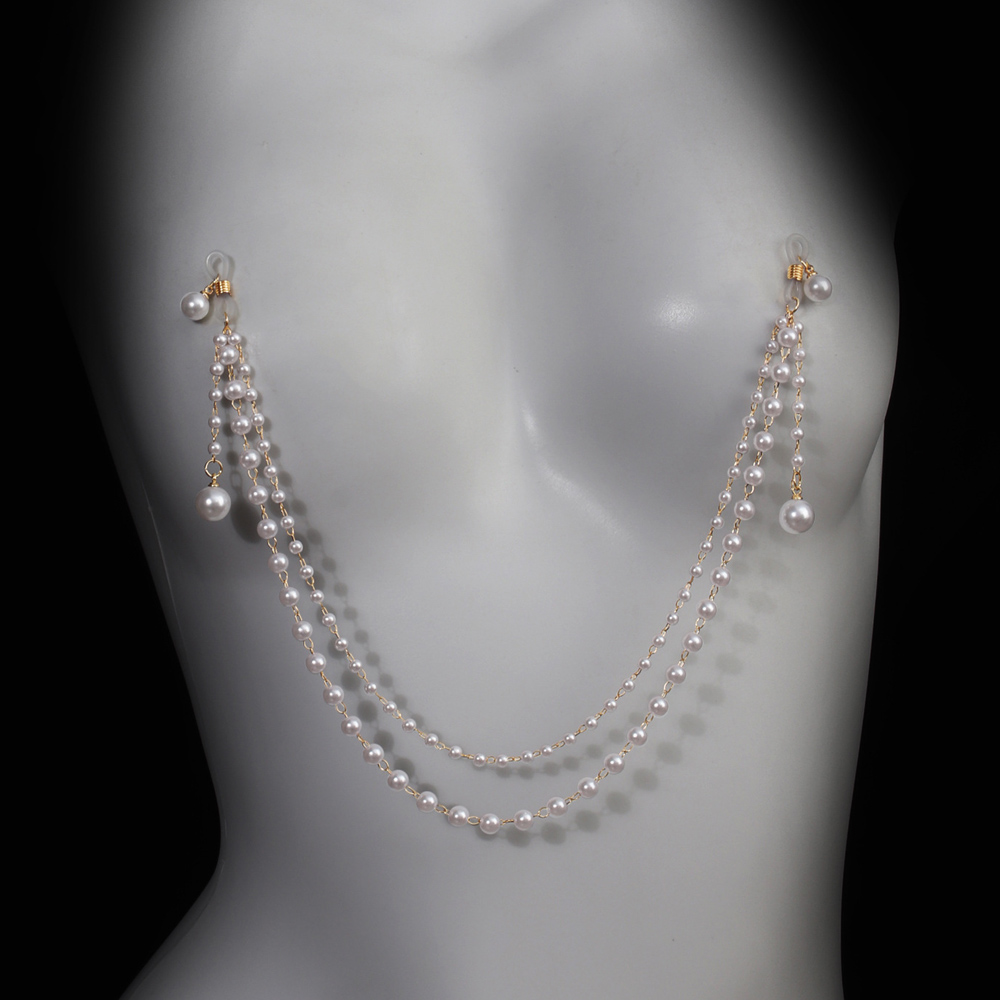 Rantai Dada Mutiara Imitasi Ta - Body Jewelry Retainers ulasan dan harga