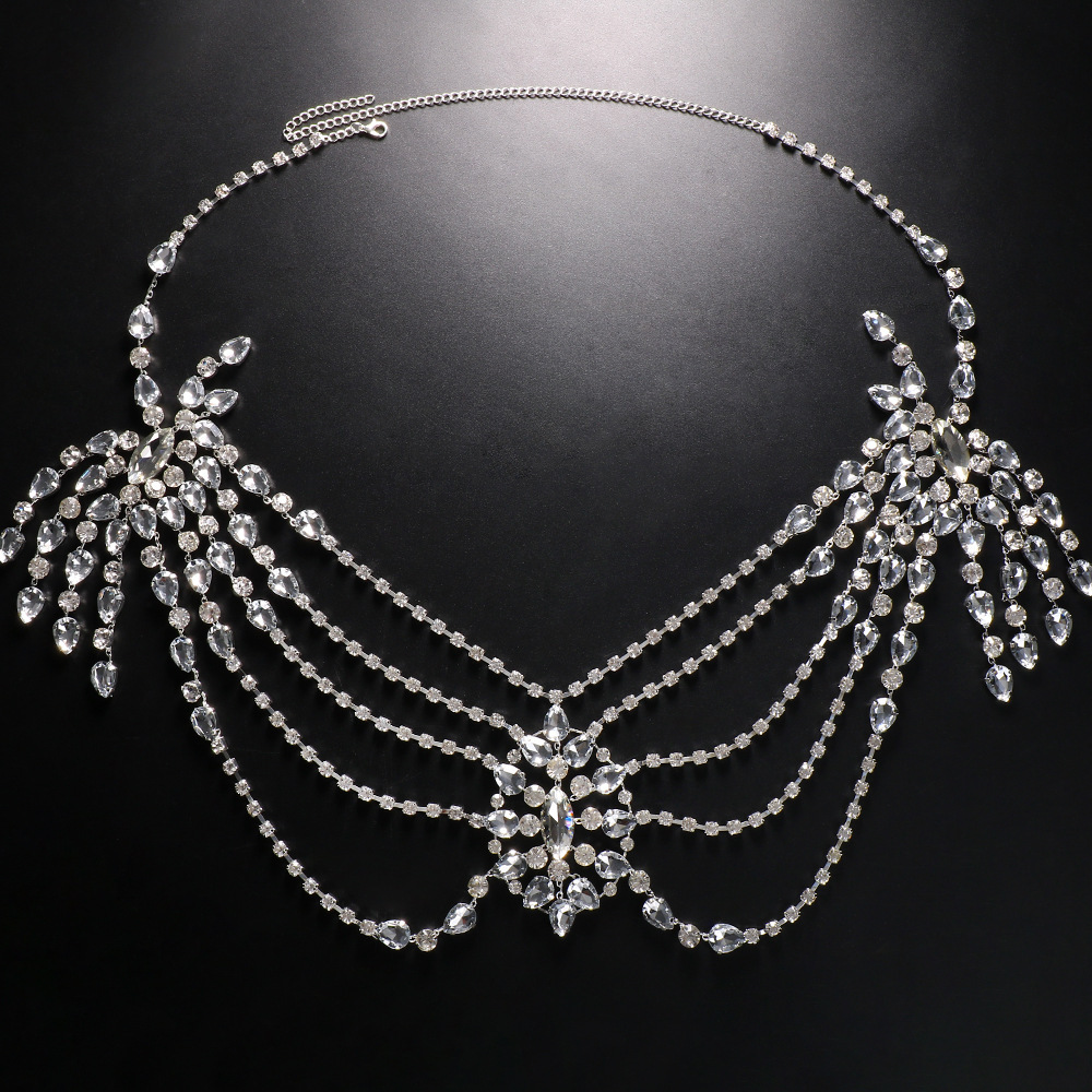 Kalung Rantai bahu pengantin k - Body Jewelry Necklace ulasan dan harga