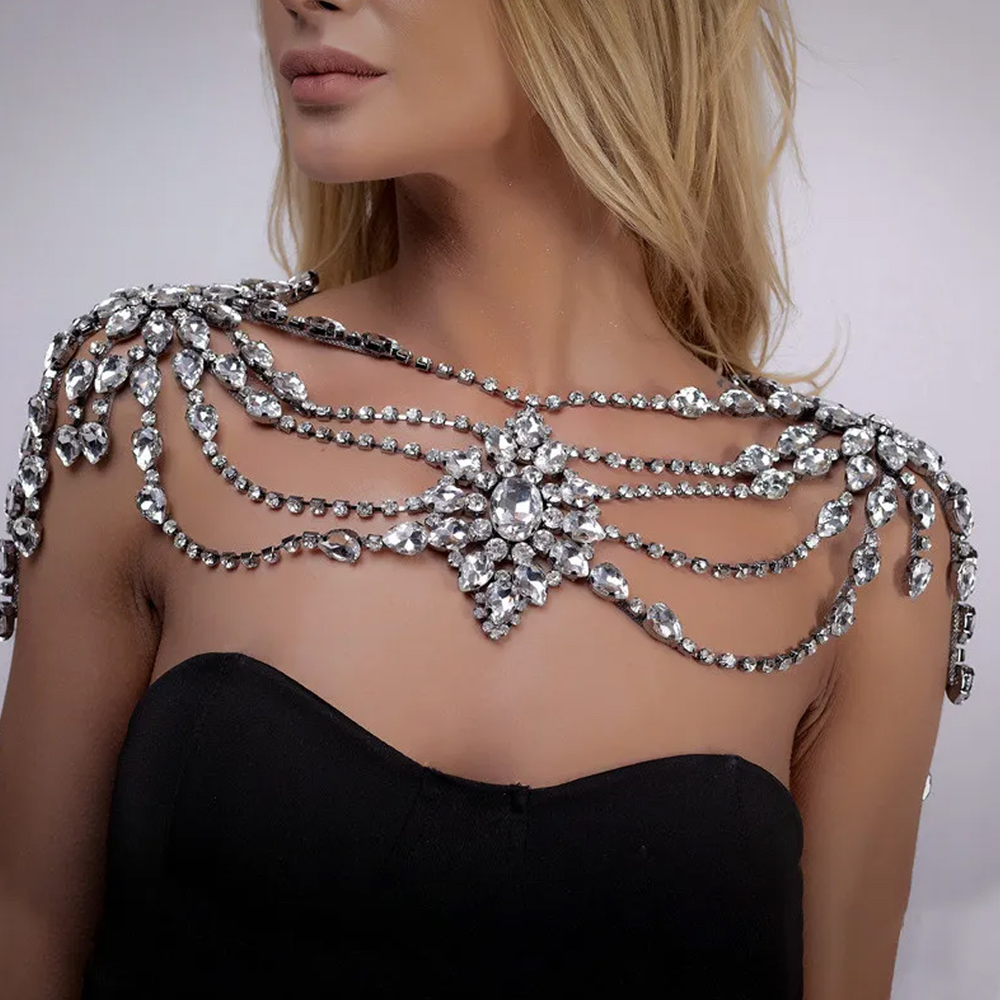 Kalung Rantai bahu pengantin k - Body Jewelry Necklace ulasan dan harga