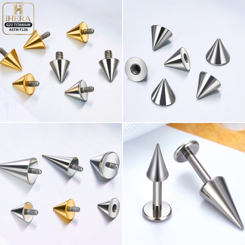 Pengganti Cone Bola Titanium 1 - Body Jewelry Replacement Ball ulasan dan harga