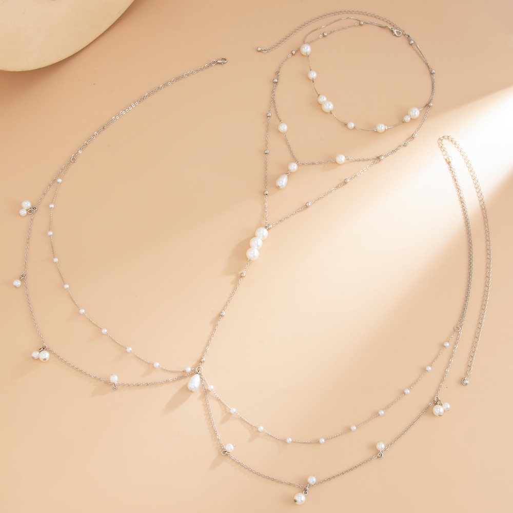 Kalung Mutiara Imitasi Multi L - Body Jewelry For You ulasan dan harga